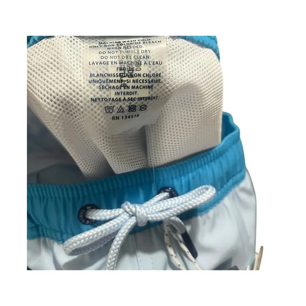 Vineyard Vines Men's Swimsuit Montauk Ice Water Size Small NWT MSRP $98.50